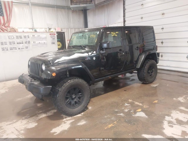 44767930 :رقم المزاد ، 1C4HJWEG8FL628128 vin ، 2015 Jeep Wrangler Unlimited Wrangler X مزاد بيع