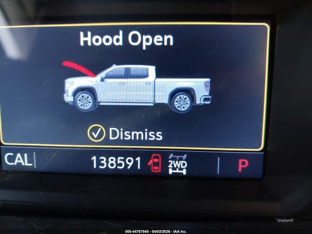 44767945 :رقم المزاد ، 3GTP9EEL7LG144990 vin ، 2020 Gmc Sierra 1500 4wd  Short Box At4 مزاد بيع