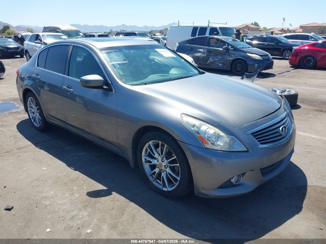 Auction sale of the 2012 Infiniti G37x, vin: JN1CV6AR0CM677306, lot number: 44767947