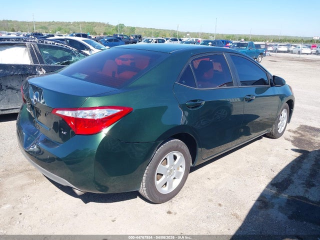 2014 Toyota Corolla Le მანქანა იყიდება აუქციონზე, vin: 2T1BURHE9EC206884, აუქციონის ნომერი: 44767954