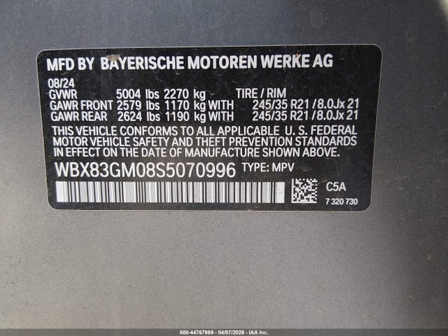 WBX83GM08S5070996 BMW X2 M35i