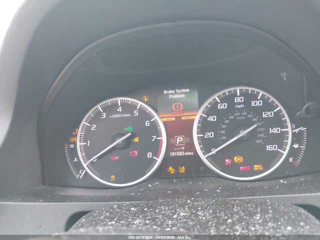44767986 :رقم المزاد ، 5J8TB3H73GL003026 vin ، 2016 Acura Rdx Advance Package مزاد بيع