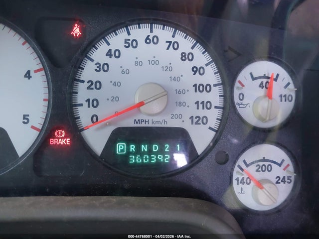 Aukcja sprzedaży 2006 Dodge Ram 2500 Slt, vin: 3D7KR29C56G164748, numer aukcji: 44768001