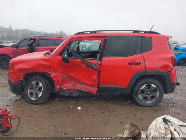 2016 Jeep Renegade Sport მანქანა იყიდება აუქციონზე, vin: ZACCJBAW3GPE10207, აუქციონის ნომერი: 44768060