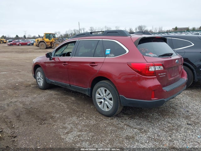 44768093 :رقم المزاد ، 4S4BSACCXH3237387 vin ، 2017 Subaru Outback 2.5i Premium مزاد بيع