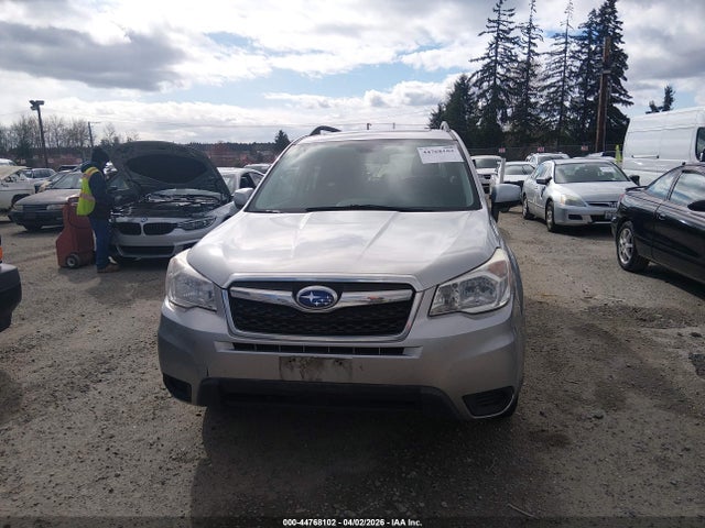 2015 Subaru Forester 2.5i Premium მანქანა იყიდება აუქციონზე, vin: JF2SJAGC1FH534986, აუქციონის ნომერი: 44768102