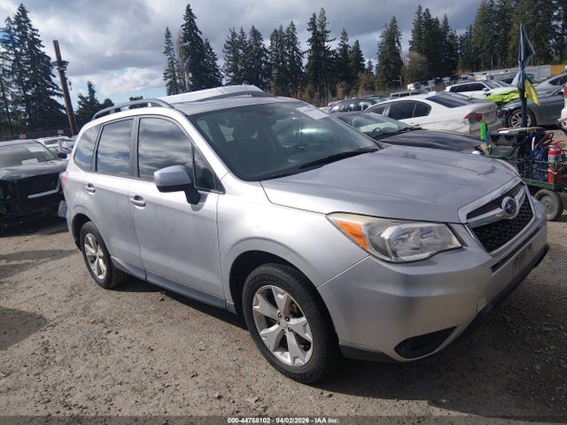 2015 Subaru Forester 2.5i Premium მანქანა იყიდება აუქციონზე, vin: JF2SJAGC1FH534986, აუქციონის ნომერი: 44768102