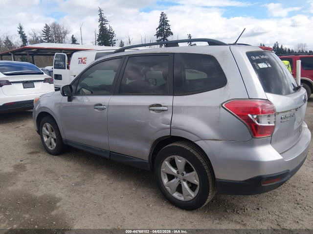 2015 Subaru Forester 2.5i Premium მანქანა იყიდება აუქციონზე, vin: JF2SJAGC1FH534986, აუქციონის ნომერი: 44768102