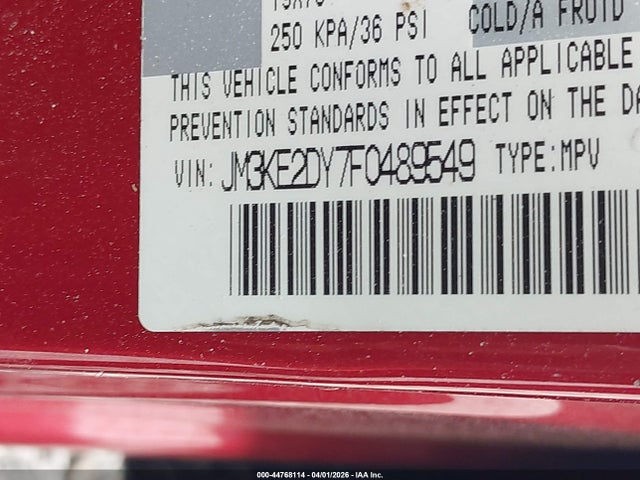 JM3KE2DY7F0489549 Mazda Cx-5 Grand Touring