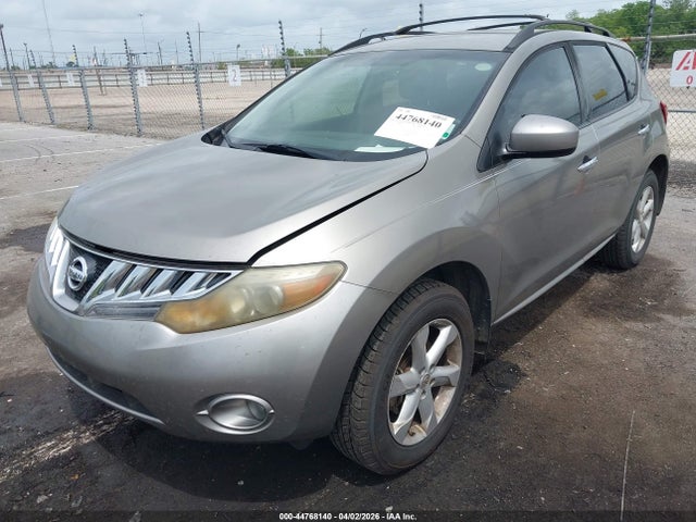 Продажа на аукционе авто 2010 Nissan Murano Sl, vin: JN8AZ1MU2AW008777, номер лота: 44768140