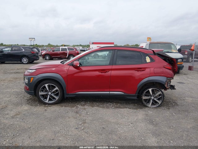 2019 Hyundai Kona Ultimate მანქანა იყიდება აუქციონზე, vin: KM8K53A53KU220035, აუქციონის ნომერი: 44768157