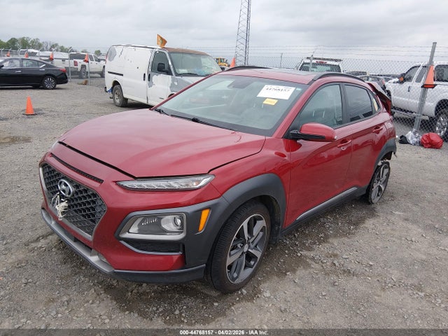 2019 Hyundai Kona Ultimate მანქანა იყიდება აუქციონზე, vin: KM8K53A53KU220035, აუქციონის ნომერი: 44768157
