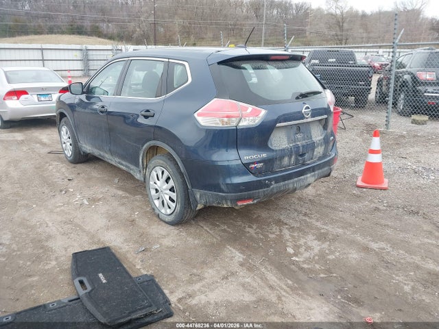 Продажа на аукционе авто 2016 Nissan Rogue S, vin: KNMAT2MV7GP651303, номер лота: 44768236