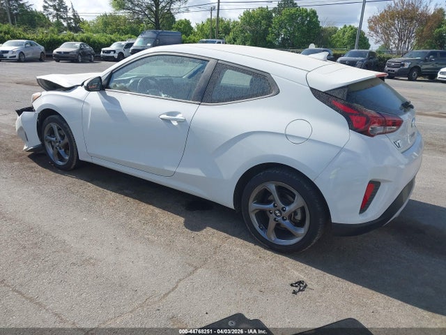 Aukcja sprzedaży 2019 Hyundai Veloster 2.0, vin: KMHTG6AF0KU017029, numer aukcji: 44768251