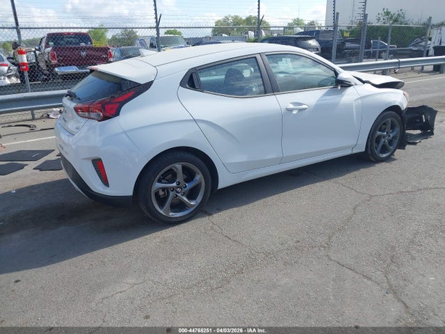 Aukcja sprzedaży 2019 Hyundai Veloster 2.0, vin: KMHTG6AF0KU017029, numer aukcji: 44768251