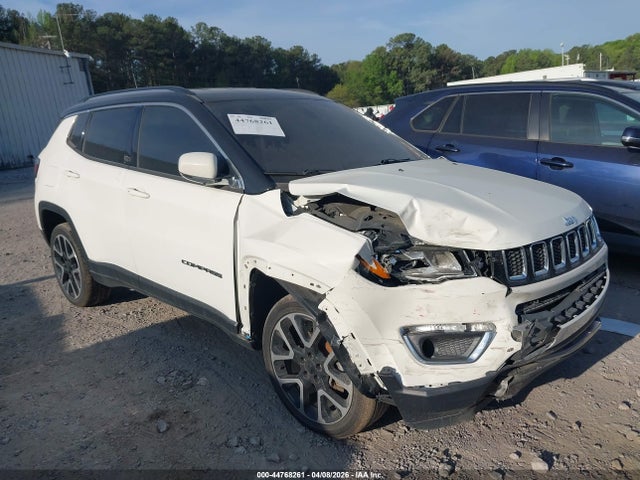 Продаж на аукціоні авто 2019 Jeep Compass Limited 4x4, vin: 3C4NJDCB4KT787189, номер лоту: 44768261