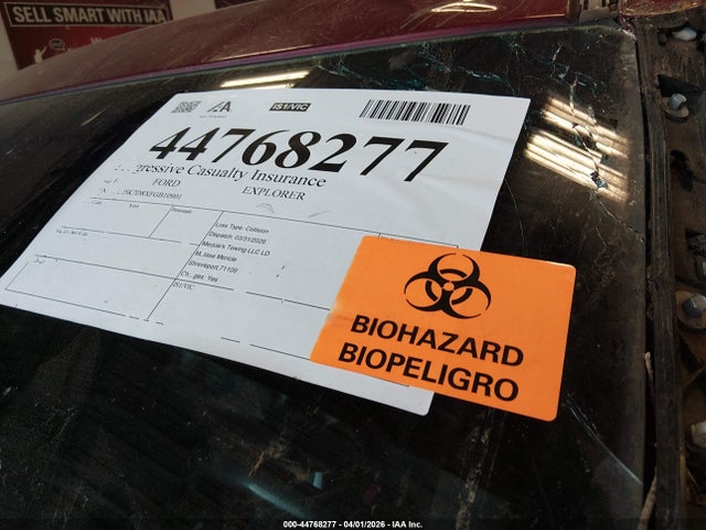 1FM5K7D8XFGB10901 Ford EXPLORER XLT
