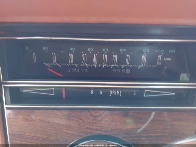 44768286 :رقم المزاد ، 6S69B80485215 vin ، 1978 Cadillac Seville مزاد بيع
