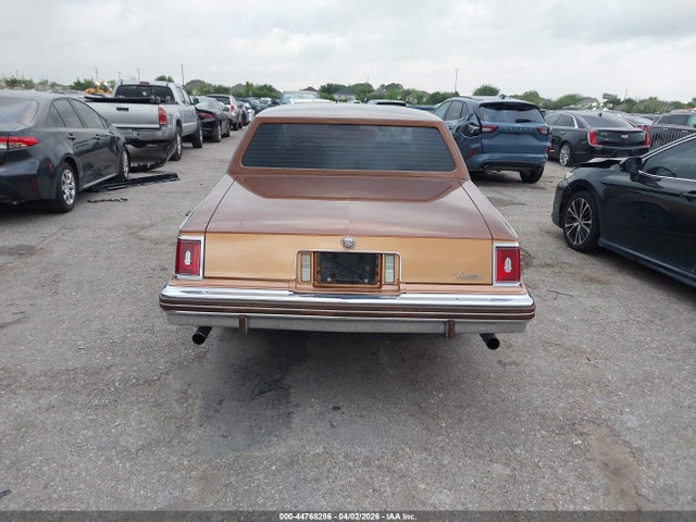 44768286 :رقم المزاد ، 6S69B80485215 vin ، 1978 Cadillac Seville مزاد بيع