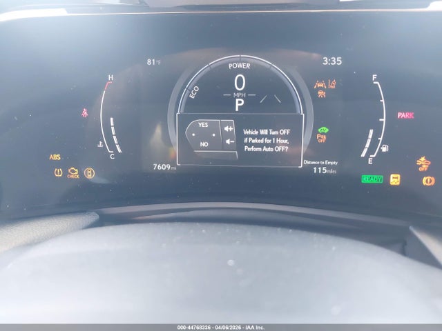 Aukcja sprzedaży 2025 Lexus Nx 350h Premium, vin: 2T2GKCEZ3SC056357, numer aukcji: 44768336