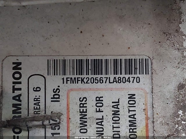 Продаж на аукціоні авто 2007 Ford Expedition El Limited, vin: 1FMFK20567LA80470, номер лоту: 44768385