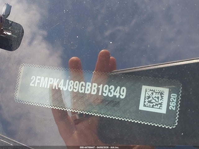 2FMPK4J89GBB19349 Ford EDGE SEL