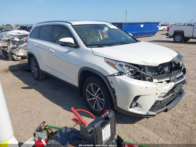 Aukcja sprzedaży 2019 Toyota Highlander Xle, vin: 5TDKZRFH1KS333016, numer aukcji: 44768465