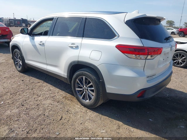 Aukcja sprzedaży 2019 Toyota Highlander Xle, vin: 5TDKZRFH1KS333016, numer aukcji: 44768465