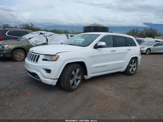 Продажа на аукционе авто 2015 Jeep Grand Cherokee Overland, vin: 1C4RJFCM0FC747322, номер лота: 44768474