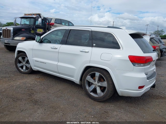 Продажа на аукционе авто 2015 Jeep Grand Cherokee Overland, vin: 1C4RJFCM0FC747322, номер лота: 44768474
