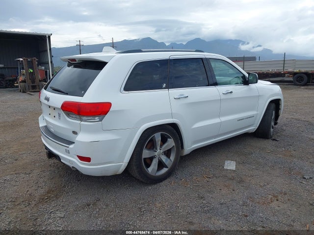 Продажа на аукционе авто 2015 Jeep Grand Cherokee Overland, vin: 1C4RJFCM0FC747322, номер лота: 44768474