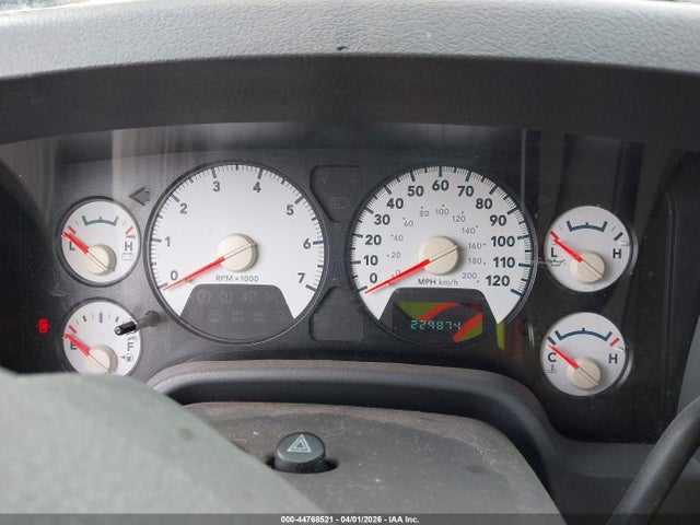 2006 Dodge Ram 1500 Slt/trx4 Off Road/sport მანქანა იყიდება აუქციონზე, vin: 1D7HU18N56S632170, აუქციონის ნომერი: 44768521