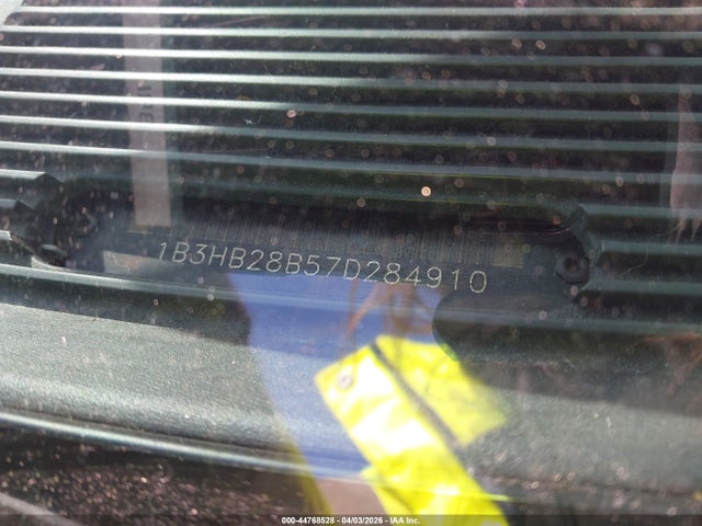 44768528 :رقم المزاد ، 1B3HB28B57D284910 vin ، 2007 Dodge Caliber مزاد بيع