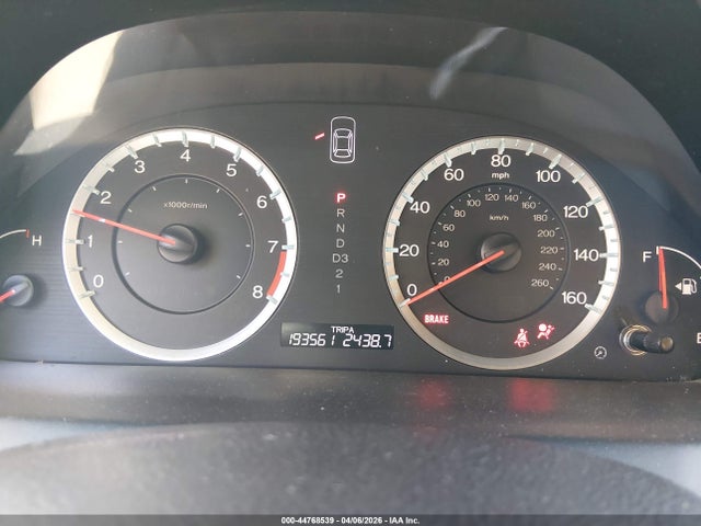 Aukcja sprzedaży 2009 Honda Accord 2.4 Ex-l, vin: 1HGCP26869A026080, numer aukcji: 44768539