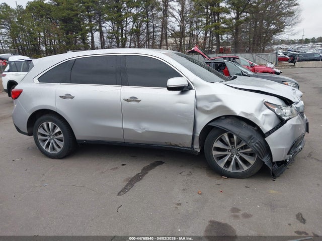 Продаж на аукціоні авто 2014 Acura Mdx Technology Package, vin: 5FRYD4H42EB023082, номер лоту: 44768540