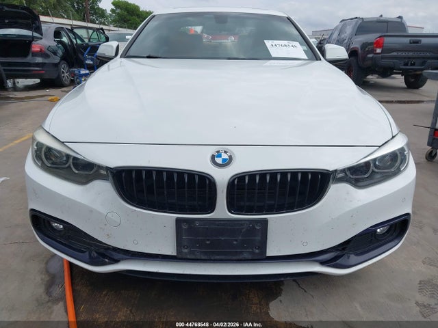 2019 Bmw 430i მანქანა იყიდება აუქციონზე, vin: WBA4W3C50KAF91646, აუქციონის ნომერი: 44768548
