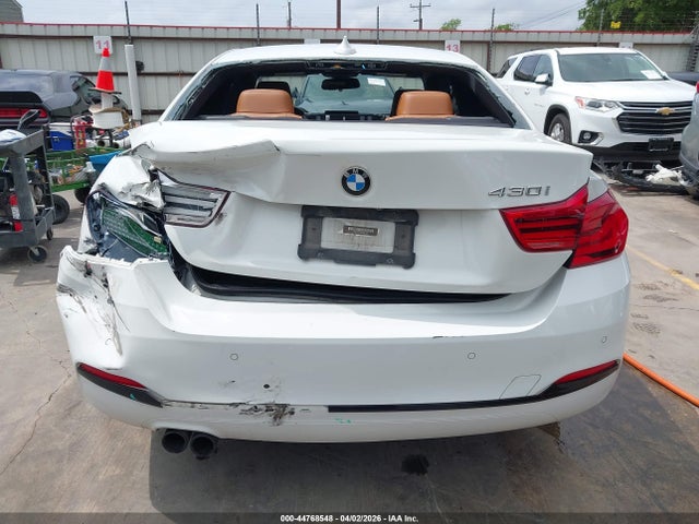 2019 Bmw 430i მანქანა იყიდება აუქციონზე, vin: WBA4W3C50KAF91646, აუქციონის ნომერი: 44768548