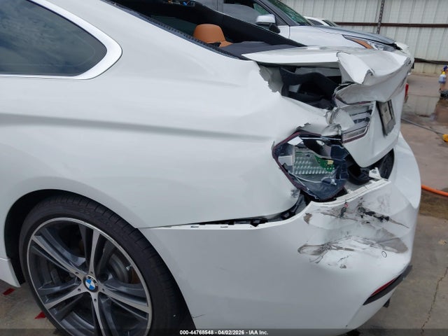 2019 Bmw 430i მანქანა იყიდება აუქციონზე, vin: WBA4W3C50KAF91646, აუქციონის ნომერი: 44768548