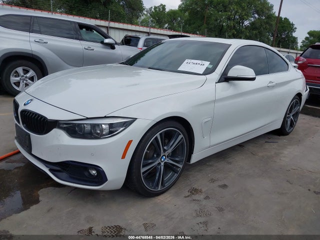 2019 Bmw 430i მანქანა იყიდება აუქციონზე, vin: WBA4W3C50KAF91646, აუქციონის ნომერი: 44768548