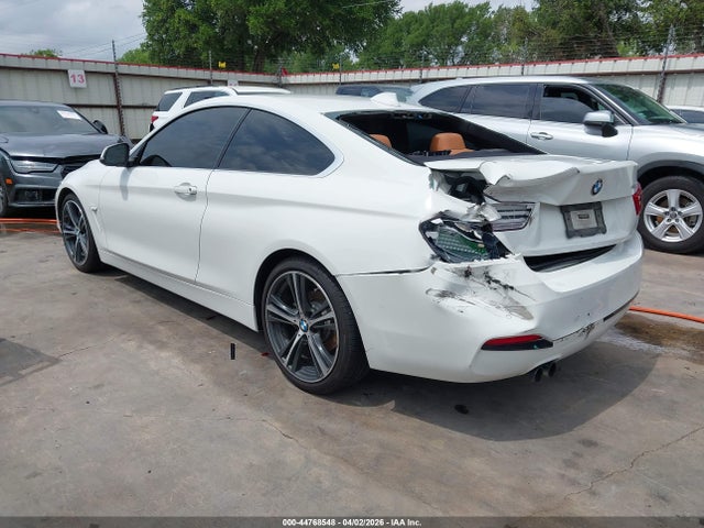 2019 Bmw 430i მანქანა იყიდება აუქციონზე, vin: WBA4W3C50KAF91646, აუქციონის ნომერი: 44768548