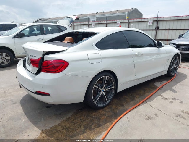 2019 Bmw 430i მანქანა იყიდება აუქციონზე, vin: WBA4W3C50KAF91646, აუქციონის ნომერი: 44768548