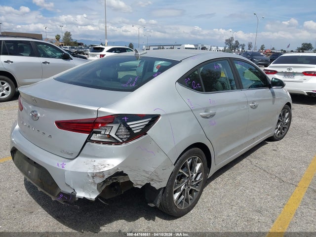 Aukcja sprzedaży 2019 Hyundai Elantra Limited, vin: 5NPD84LF7KH434844, numer aukcji: 44768681
