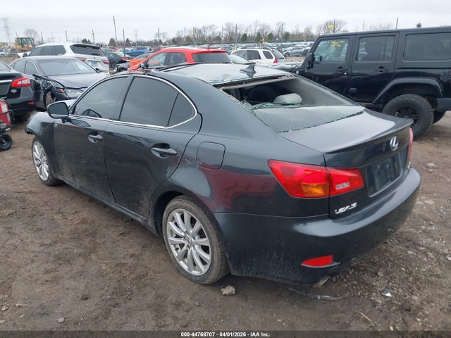 44768707 :رقم المزاد ، JTHCK262472011785 vin ، 2007 Lexus Is 250 مزاد بيع
