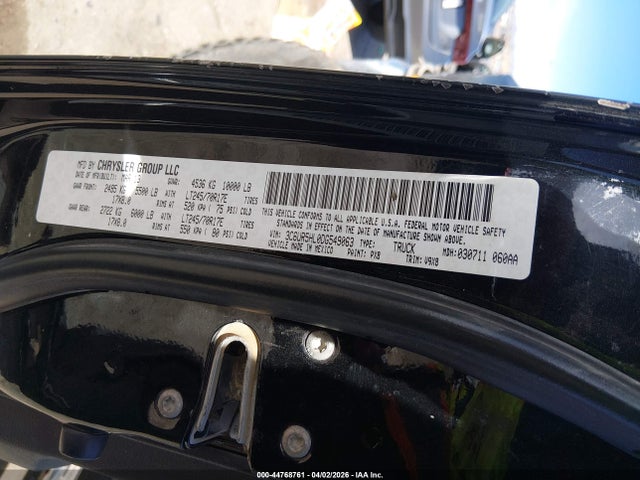 Aukcja sprzedaży 2013 Ram 2500 Tradesman, vin: 3C6UR5HL0DG549063, numer aukcji: 44768761