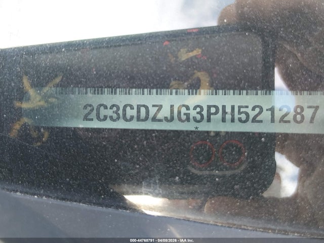 Продажа на аукционе авто 2023 Dodge Challenger Gt, vin: 2C3CDZJG3PH521287, номер лота: 44768791
