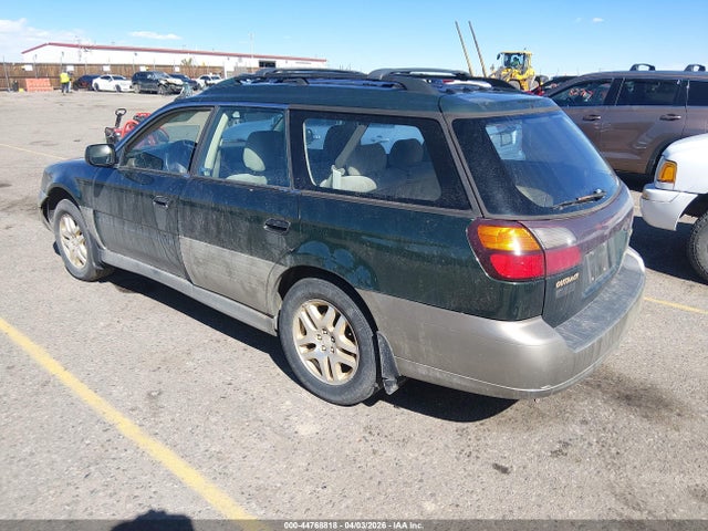 2000 Subaru Legacy Outback მანქანა იყიდება აუქციონზე, vin: 4S3BH6654Y6672174, აუქციონის ნომერი: 44768818