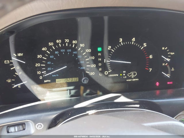 44768834 :رقم المزاد ، JTJHT00W223515269 vin ، 2002 Lexus Lx 470 مزاد بيع
