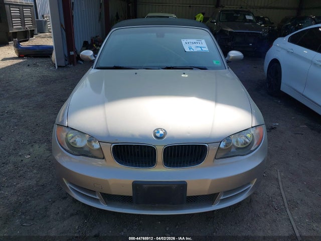 2008 Bmw 128i მანქანა იყიდება აუქციონზე, vin: WBAUL73538VJ74052, აუქციონის ნომერი: 44768912