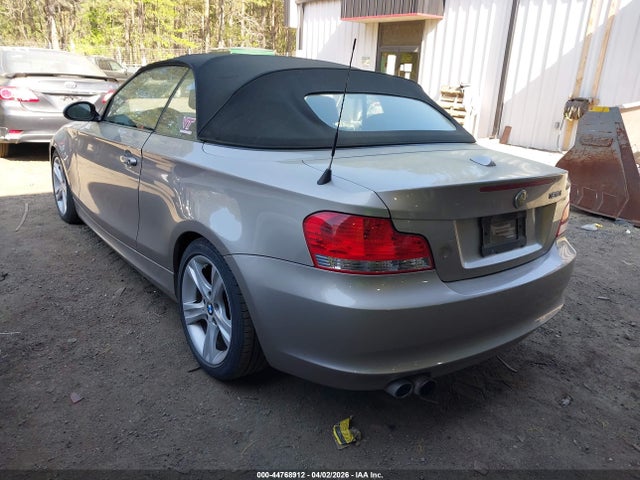 2008 Bmw 128i მანქანა იყიდება აუქციონზე, vin: WBAUL73538VJ74052, აუქციონის ნომერი: 44768912