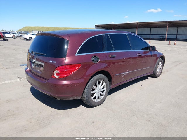 2007 Mercedes-benz R 350 4matic მანქანა იყიდება აუქციონზე, vin: 4JGCB65E17A044510, აუქციონის ნომერი: 44768915
